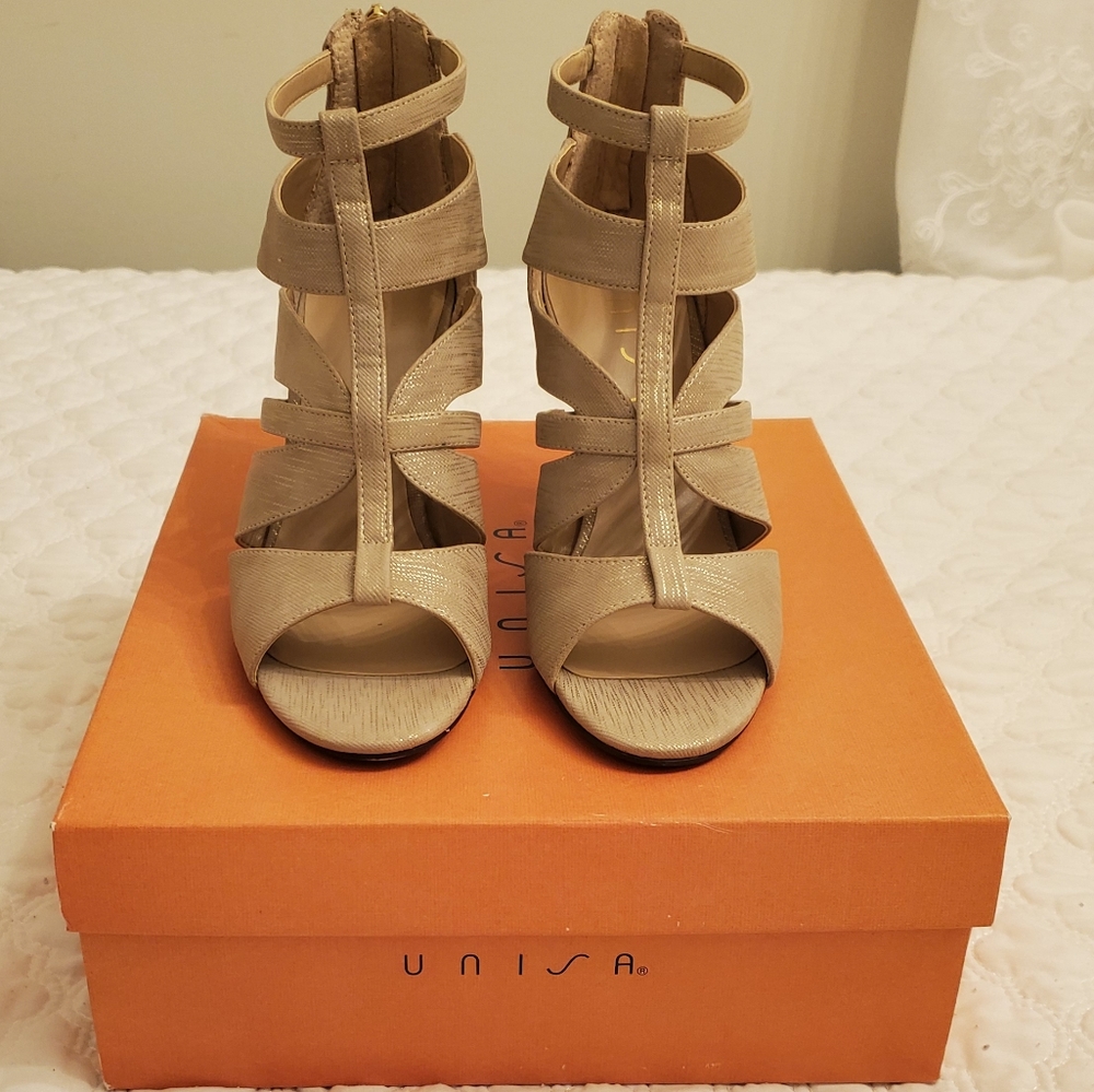 Women's Nude Unisa Heels